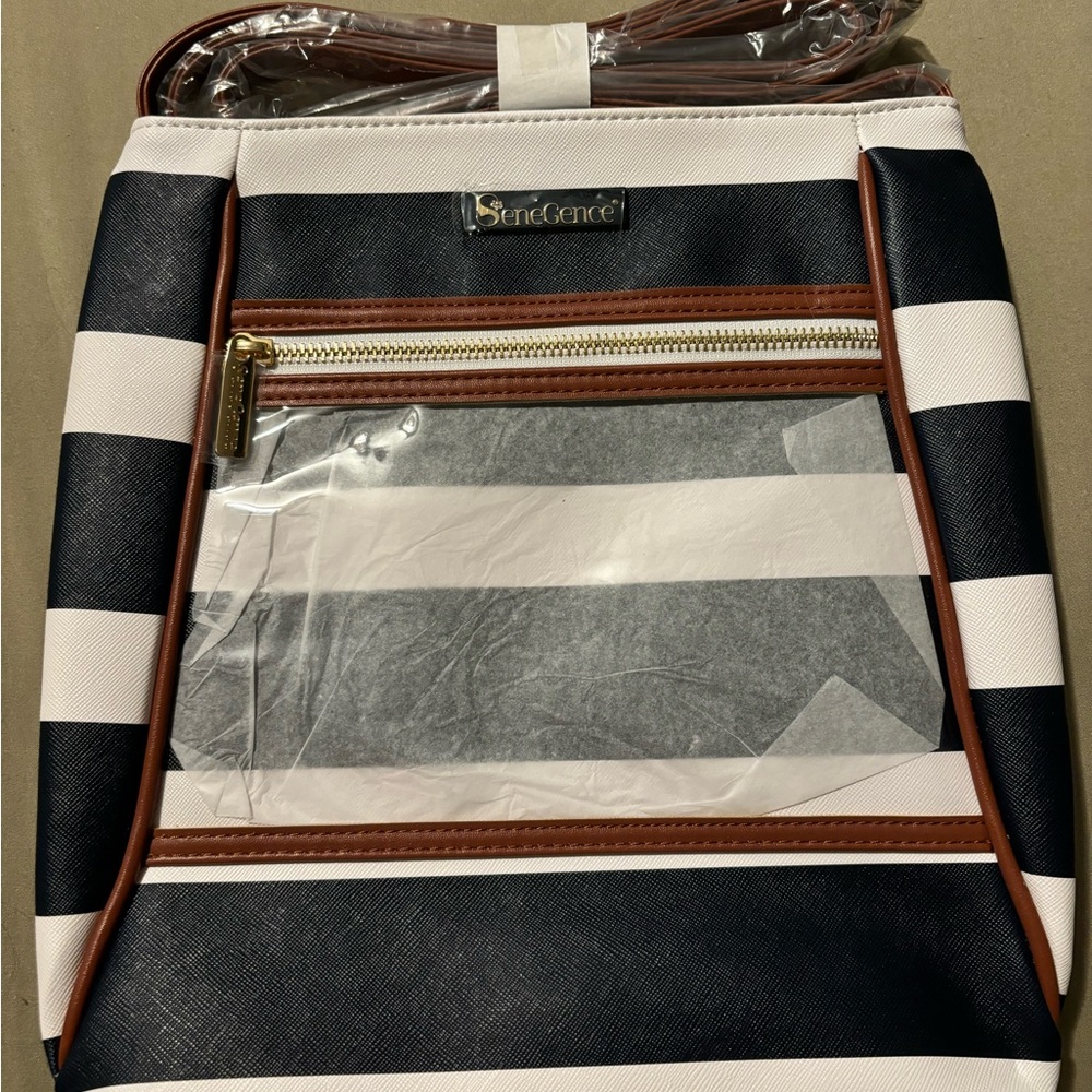 New in bag-Senegence display crossbody. Never used